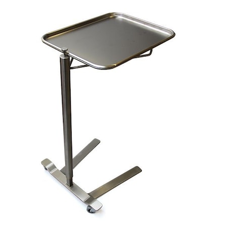 SS Thumb Controlled Mayo Stand, 12 5/8 X 19 1/8 Tray Size